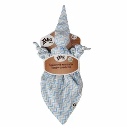 XKKO Bambusov hišni ljubljenček - skandinavski dojenček Blue Chevron