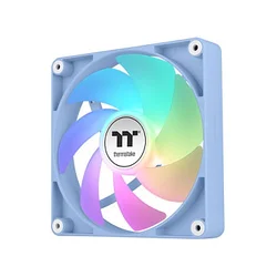 Thermaltake CT120 ARGB Sync 120 mm ohišni ventilator, Hydrangea Blue, 2 kosa