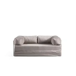 Atelier del Sofa Dvosed Via Con, 200x100x 80 cm, Svetlosiva