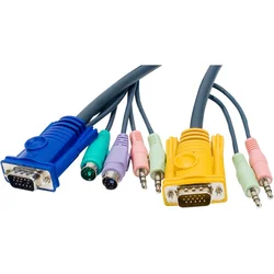 SET KABLOV ATEN 2L-5305P VGA/PS2/AUDIO 5M (2L-5305P)