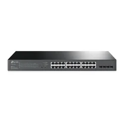 TP LINK Switch - TL-SG2428P Gigabit28x RJ-451GbpsSmart24x POE+4xSFPRackmount metalno kuciste