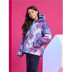 Sinsay - Puffer jakna s kapuljačom - šareno