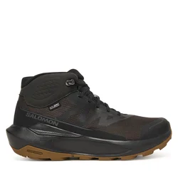 Trekking čevlji Salomon Elixir Tour Mid Waterproof L47577800 Rjava