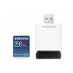 PRO PLUS Full Size SDXC 256GB U3 + Card Reader MB-SD256KB