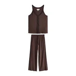 B by Ted Baker Pižama čokolada/temno rjava