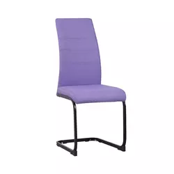 STOLICA lila metal, tekstil