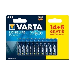 VARTA Baterije AAA Varta Longlife Power 20 kos, (5000547287)