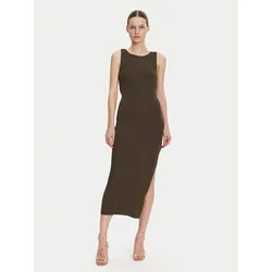 Guess Pletena obleka W5GK47 Z3L10 Rjava Regular Fit