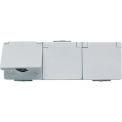 Jung Jung SCHUKO vtičnica 3-kanalna 16A 250V 623 W, (20859479)