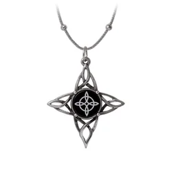 Ogrlica z obeskom ALCHEMY GOTHIC - Witchs Knot - P1018