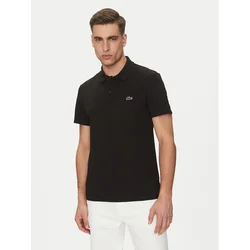 Lacoste Polo majica DH5522 Črna Regular Fit