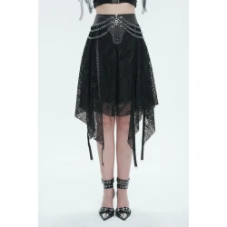 Žensko krilo DEVIL FASHION - Punk Irregular - SKT168