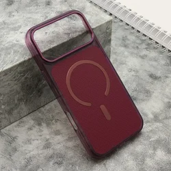 Futrola magsafe grid pro za iphone 17 pro max (6.9)/iphone 18 pro max (6.9) dark cherry ( F125865 )