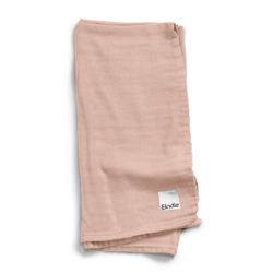 Elodie - Mehka muslin odejica. Powder Pink