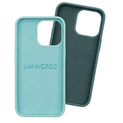 JUST IN CASE Set dve maske za telefon iPHONE 13 Pro zelene