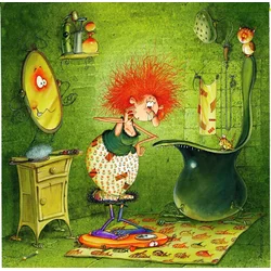 Grafika - Puzzle François Ruyer - Witch - Weighing - 1 000 kosov