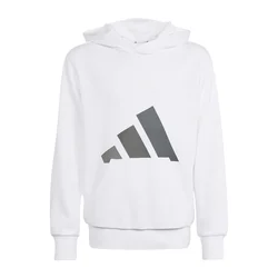 Adidas Duks za dečake sa kapuljačom J Bl Ft Hd 280 KD8457, Beli