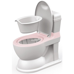 Otroška WC školjka XL 2v1, roza