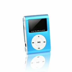 SETTY MP3 PLAYER + SLUŠALICE, PLAVI