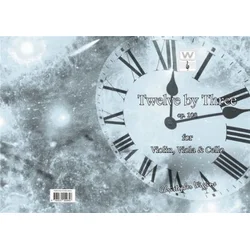 WIGGINS:TWELVE BY THREE OP.108 FOR VIOLIN,VIOLA & CELLO