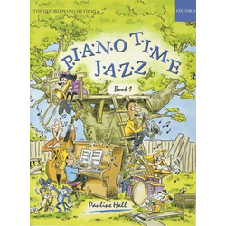 HALL P;PIANO JAZZ TIME,BOOK 1