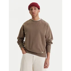 RVCA Jopa Dayshift Crew II 23A463510 Rjava Relaxed Fit
