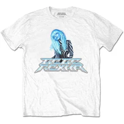 Bebe Rexha Silver Logo White M Majica