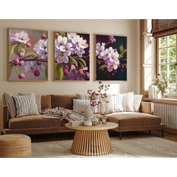 Wallity Uramljena slika Huhu218, 30x40 cm , 3 dela