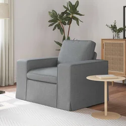 Sofa Svijetlo siva 103 x 80 x 82 cm tkanina