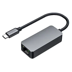PremiumCord adapter USB-C -> LAN RJ45 ETHERNET 2.5G/1000 MBIT Aluminij