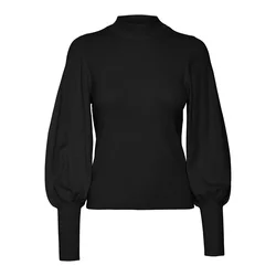Vero Moda Ženski džemper Holly, Crni