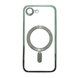 Maska silikonska Magsafe za Iphone 16e/ maslinasta