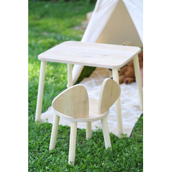 Hanah Home Dečija stolica Mickey, 30x25x30 cm, Braon