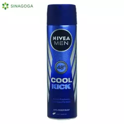 DEO NIVEA SPRAY COOL KICK MEN 150ML (6) DELTA DMD