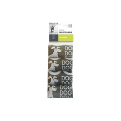 M PETS Higijenske kesice za pse, 4 rolne, Crne