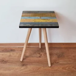 Hanah Home Klub sto Shp2, 35x42x35 cm, Šareni