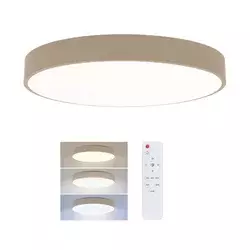 Brilagi - LED sa prigušivačem stropno svetlo POOL LED/50W/230V pr. 40 cm bež + daljinski upravljač