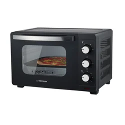 Esperanza Električna pečica PROSCIUTTO, 20L,1600W, črna
