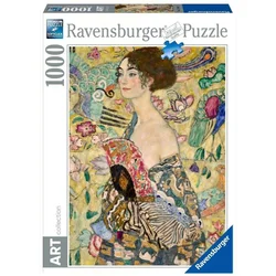 Ravensburger slagalica Klimt: Dama sa lepezom, 24 dela