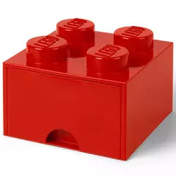Kutija 4 sa fiokom - crvena
