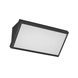 LED spoljašnje zidno svetlo LED/12W/230V 4000K IP65 crna