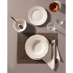Madame Coco Set tanjira za ručavanje Amabella, 24 dela, Beli