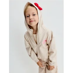 Sinsay - Hoodie sa pamukom Hello Kitty - nude