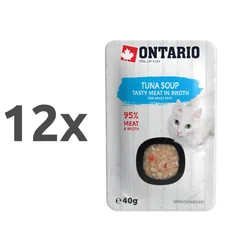 Ontario Cat juha - tuna in zelenjava 12 x 40 g