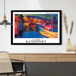 4262SYHKANDINSKY-011 Višenamenska Dekorativna Slika u Ram