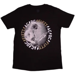 AC/DC Majica Angus Live Black L