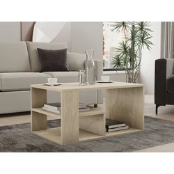 Hanah Home Klub sto Eros 80x50x40cm Bež