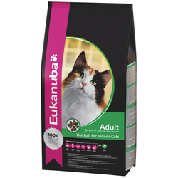 Eukanuba Cat Adult Hairball-Indoor 400 g