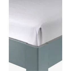 Čaršav saten 240x260 bela KR