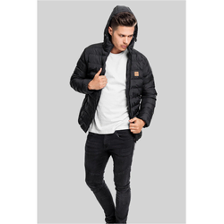 Basic bubble jacket blkblkblk